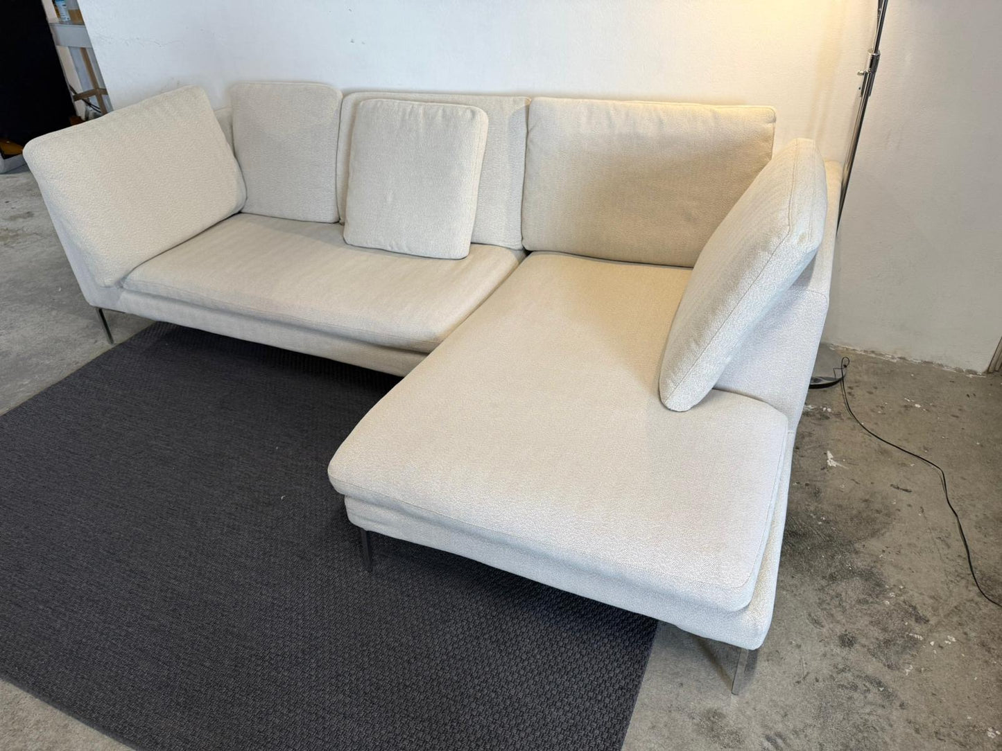 ⭐️ Beige L-shape Sofa – Good condition | SYDNEY WIDE DELIVERY