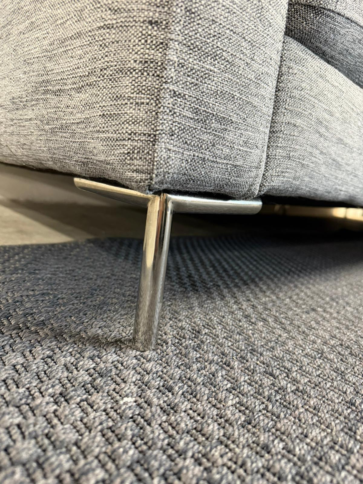 ⭐️ Grey L-shape Sofa with Headrest – Good condition | SYDNEY WIDE DELIVERY