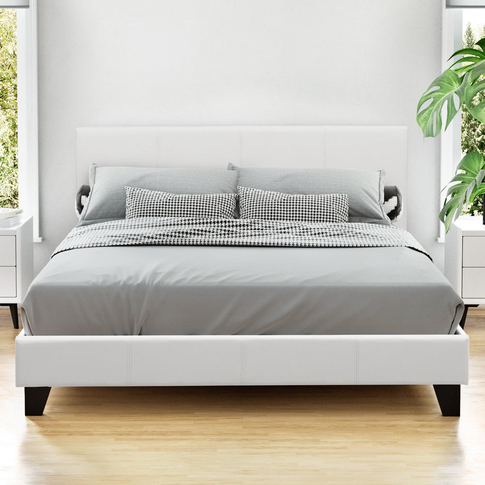 NEO Bed Frame Double Size White