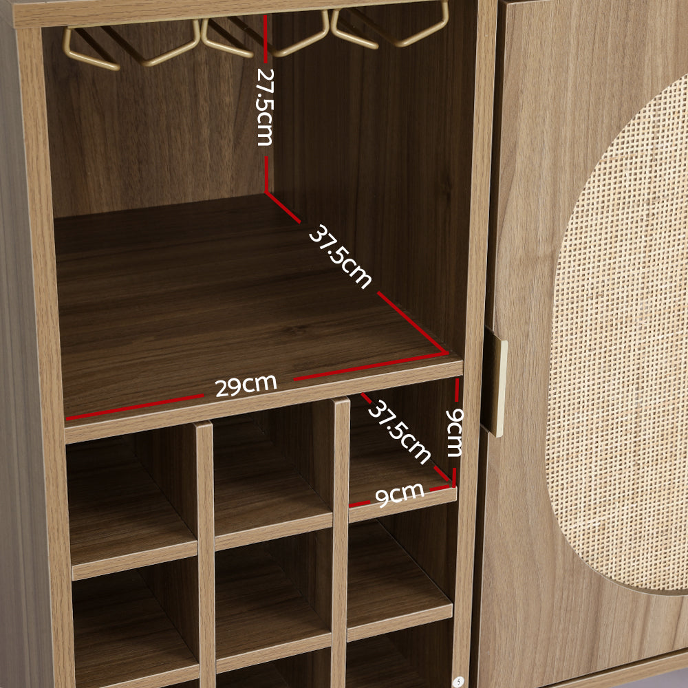ANYA Buffet Sideboard with Wine Rack
