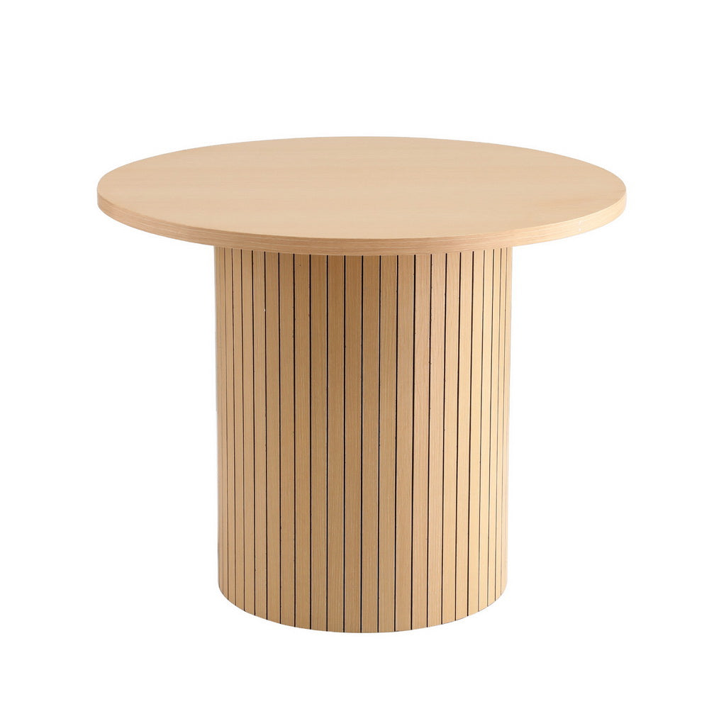 Fluted Coffee Table Round