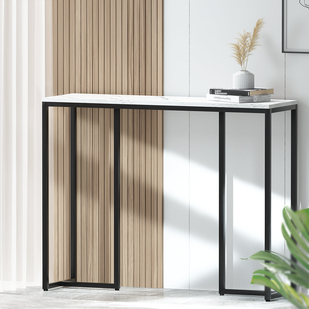 Frenisha Console Table Marble Effect