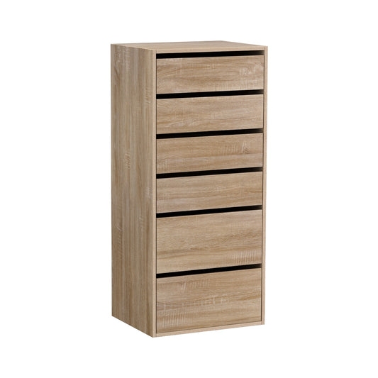 6 Chest of Drawers Dresser Tallboy Pine