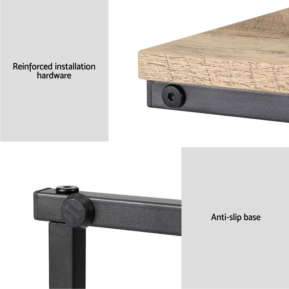 Anika Coffee Table Side Table Walnut