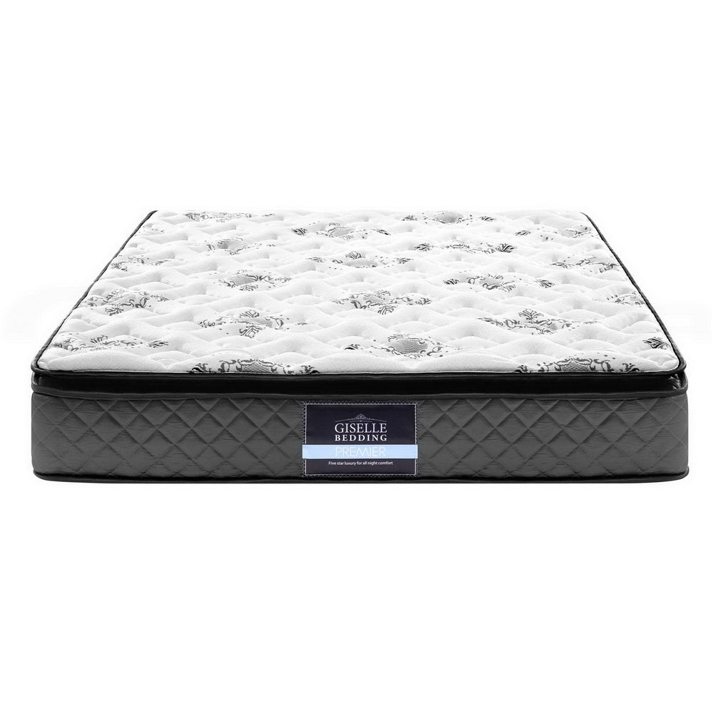 Queen Bedding 24cm Mattress Pillow Top