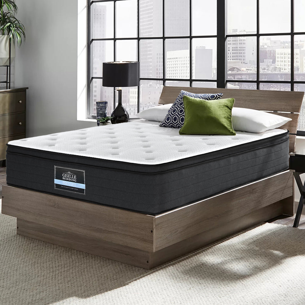 Queen Bedding 34cm Mattress Euro Top