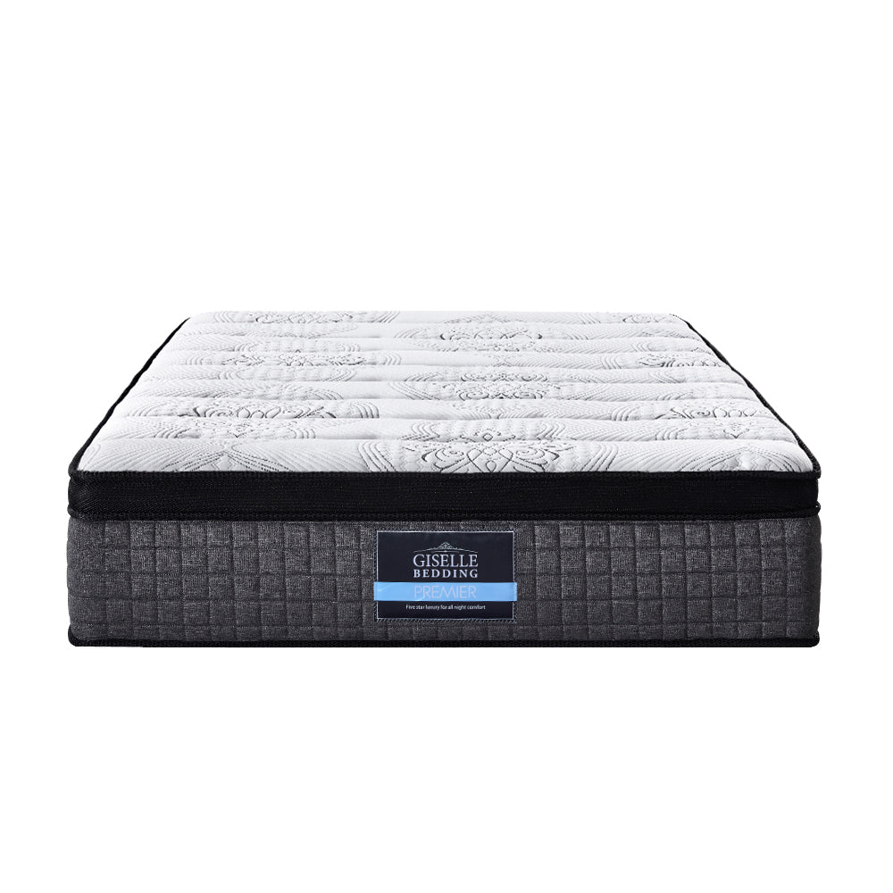 Double Bedding 34cm Mattress 9 Zone Latex Foam