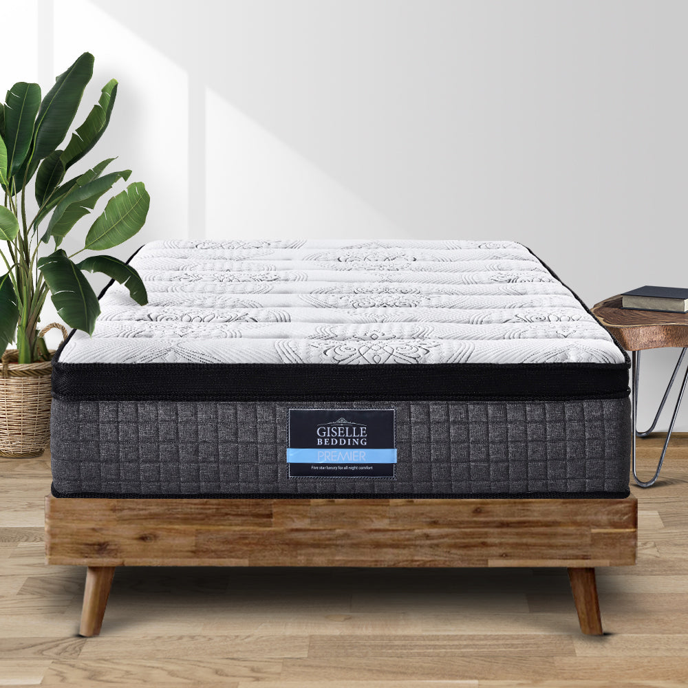 Double Bedding 34cm Mattress 9 Zone Latex Foam