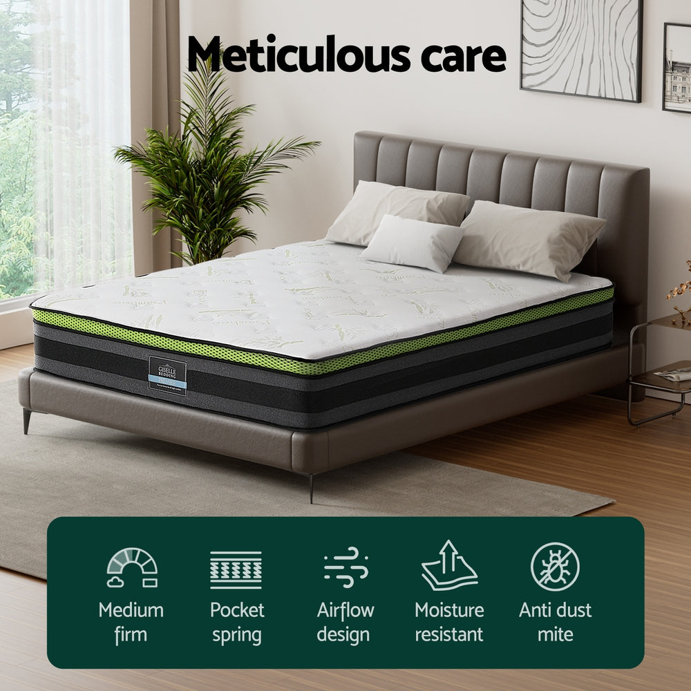 Queen Mattress Cool Gel Foam 30cm