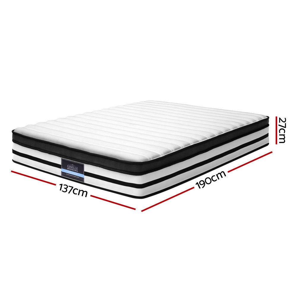 Double Bedding 27cm Mattress Euro Top