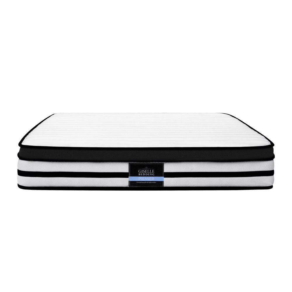 King Bedding 27cm Mattress Euro Top
