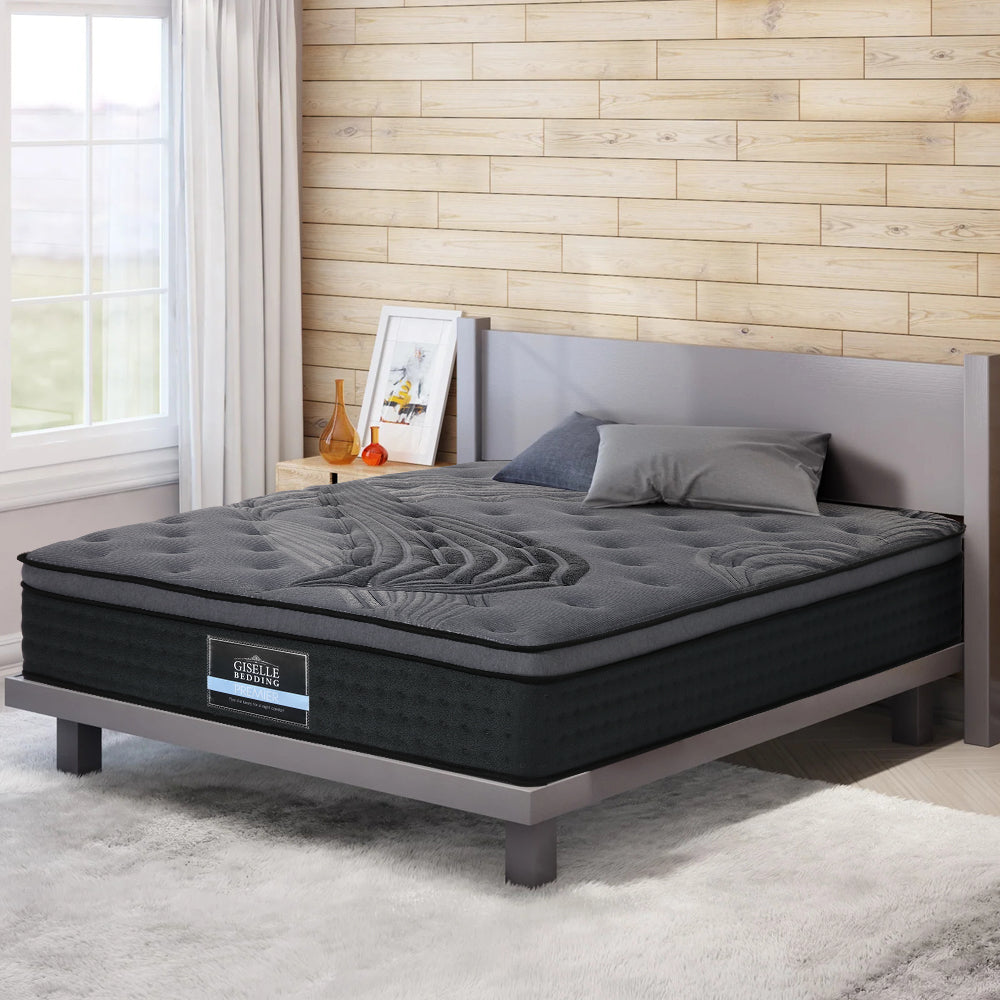 Double Bedding 34cm Mattress Bamboo Cover