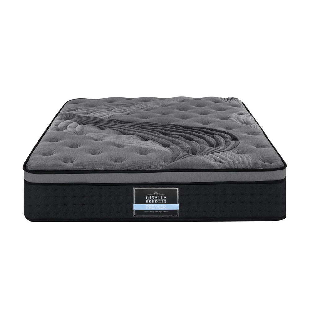 King Single Bedding 34cm Mattress Bamboo Cover