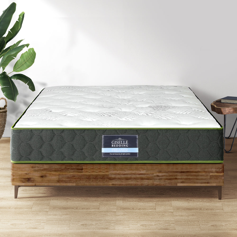 King Single Bedding 25cm Mattress Green Tea Foam