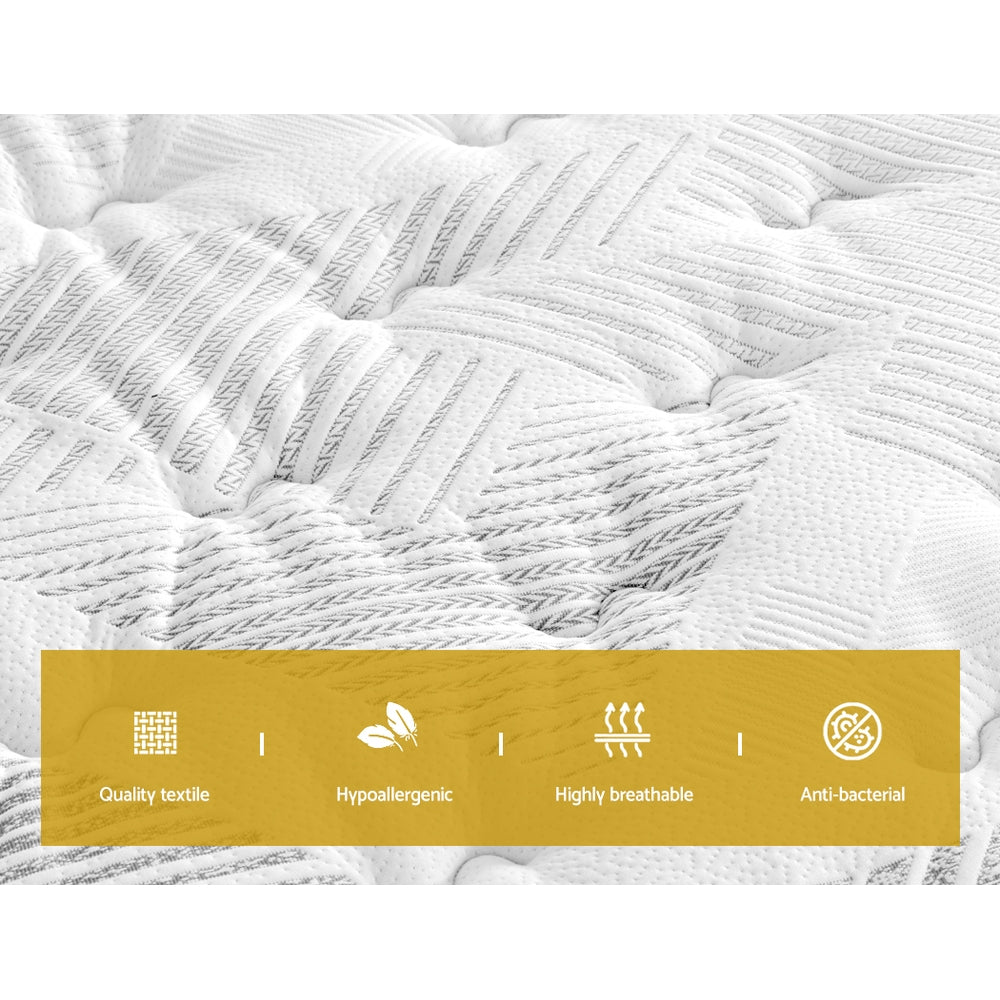 Queen Bedding 25cm Mattress Green Tea Foam