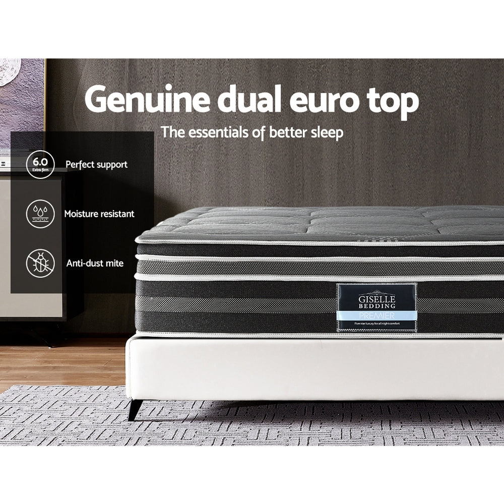 Queen Bedding 35cm Mattress Bamboo Cover