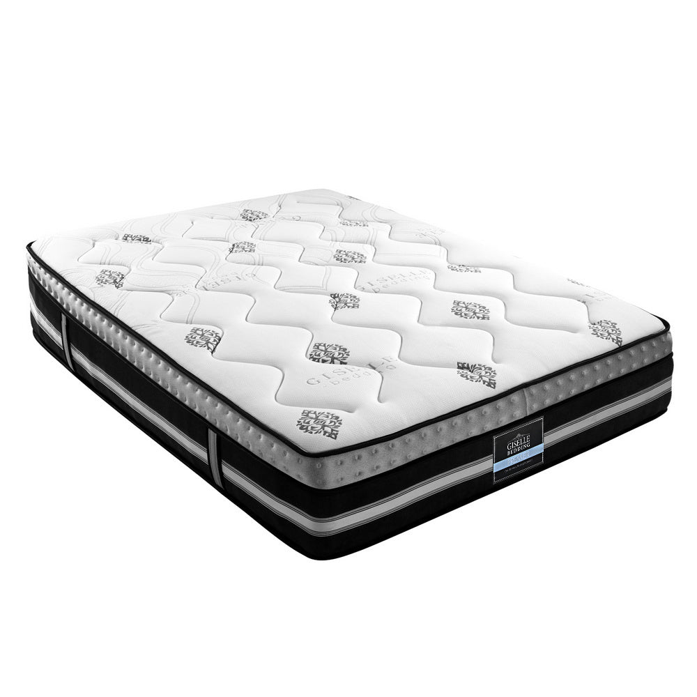 Double Bedding Galaxy Euro Top Cool Gel Pocket Spring Mattress 35cm Thick