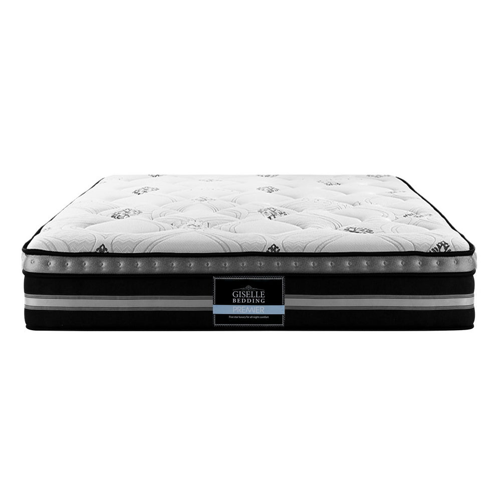 Double Bedding Galaxy Euro Top Cool Gel Pocket Spring Mattress 35cm Thick