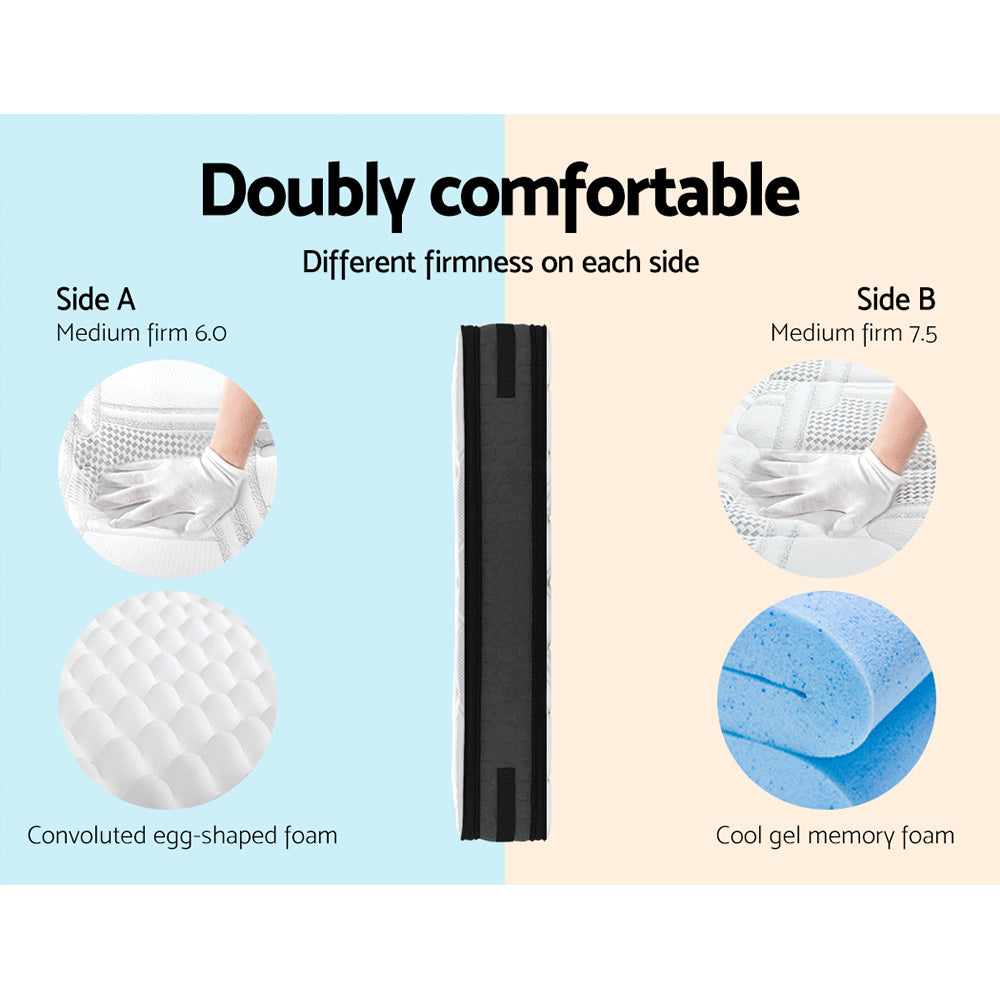 Queen Bedding 36cm Mattress Cool Gel Memory Foam