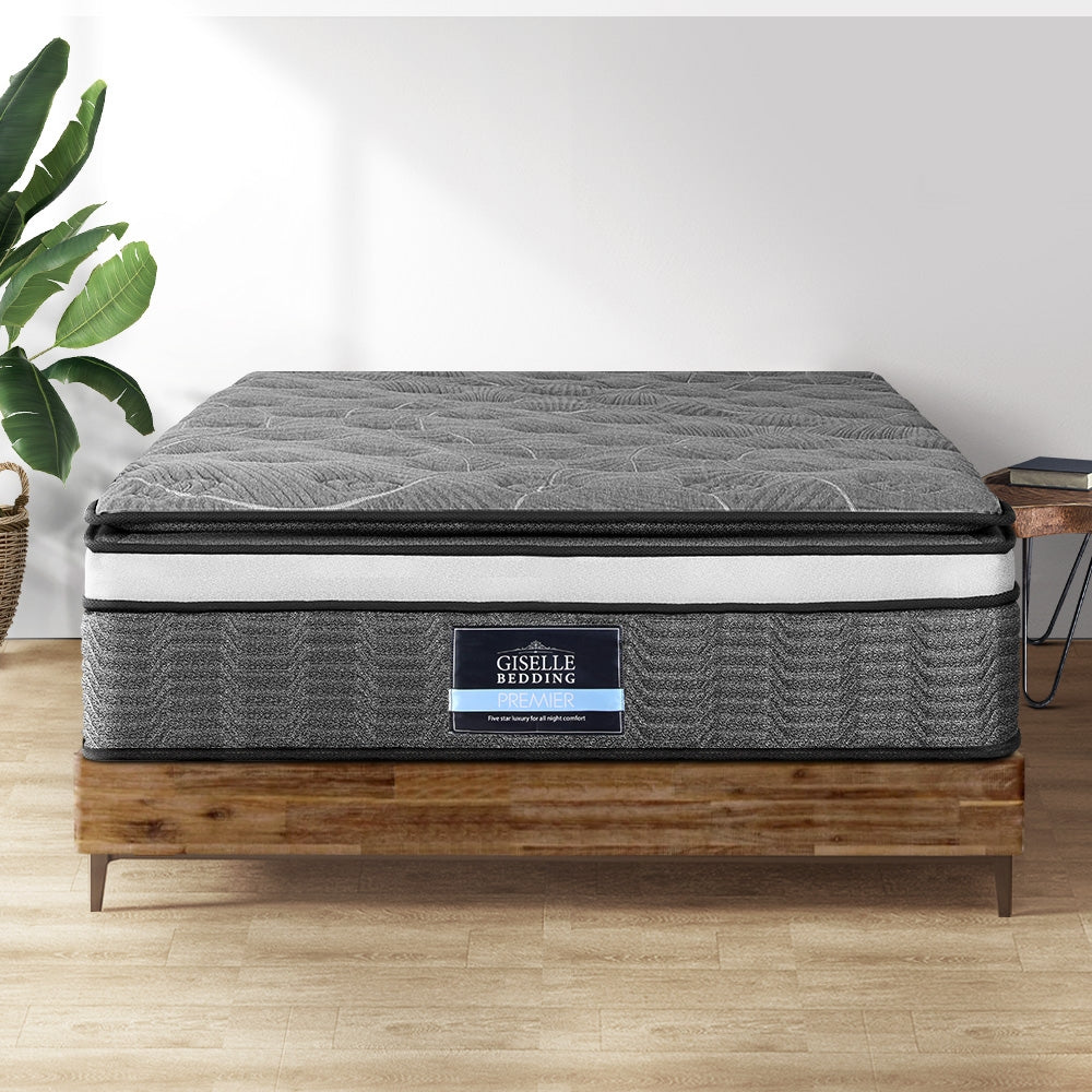 Double Bedding 34cm Mattress Double Layer Pocket Spring