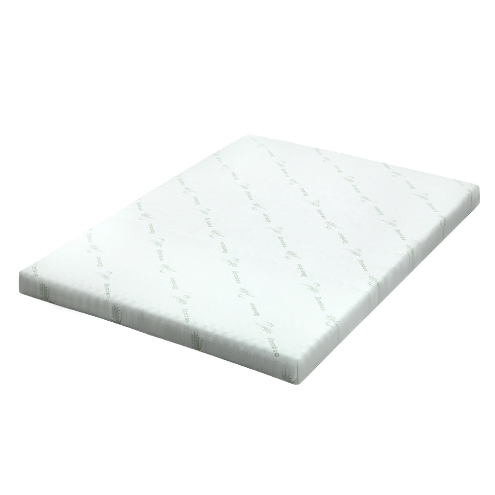 Queen Bedding Memory Foam Mattress Topper Cool Gel 10cm