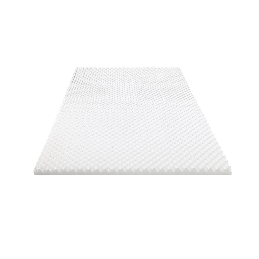 Queen Bedding Memory Foam Mattress Topper Egg Crate 5cm