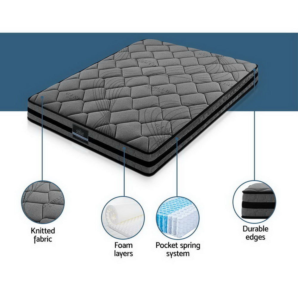 King Single Bedding 22cm Mattress Medium Firm