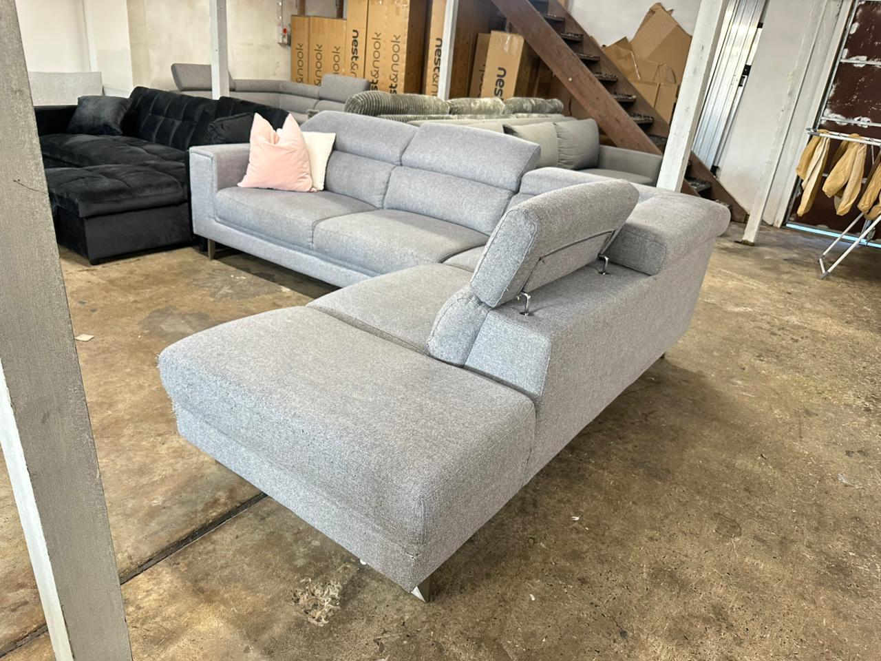 ⭐️ Nick Scali adjustable headrest Corner Sofa | Pre-owned - Like new condition | Delivery Sydney wide