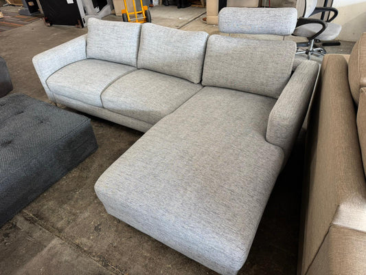 ⭐️ L-shape Sofa with Headrest | Pre-owned – Steam cleaned | SYDNEY WIDE DELIVERY