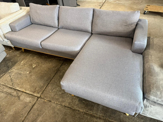 ⭐️ Grey L-shape Sofa | Pre-owned – Steam cleaned | SYDNEY WIDE DELIVERY