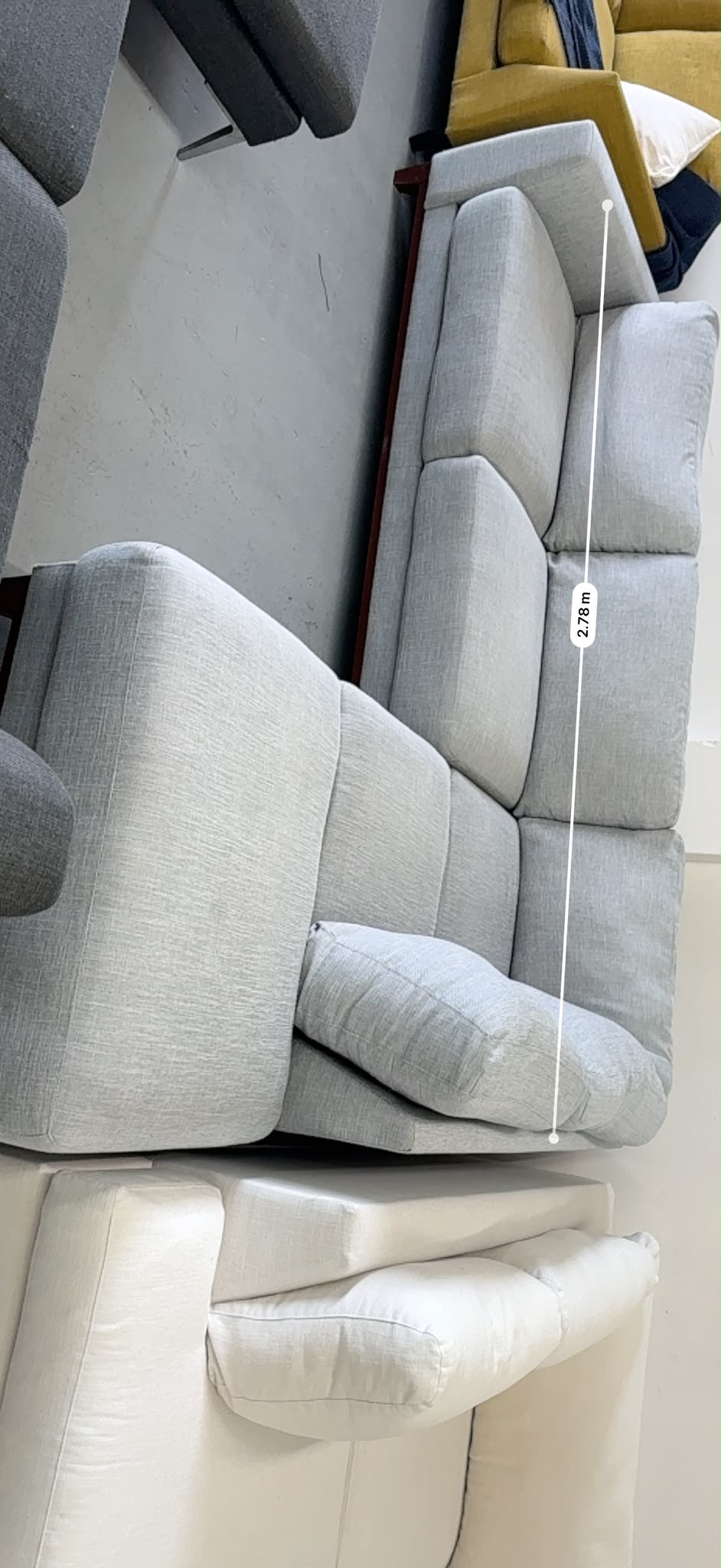 Grey L Shape Sofa – Spacious L-Shape | Pre-Owned | Steam Cleaned | Sydney-Wide Delivery