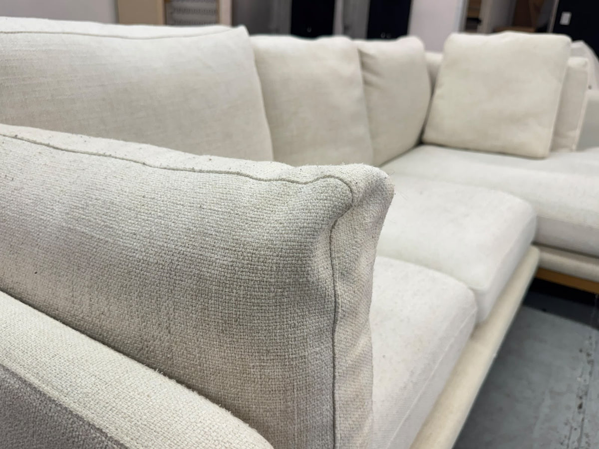 Beige L-Shape Sofa | Sydney Wide Delivery | Pre-Owned