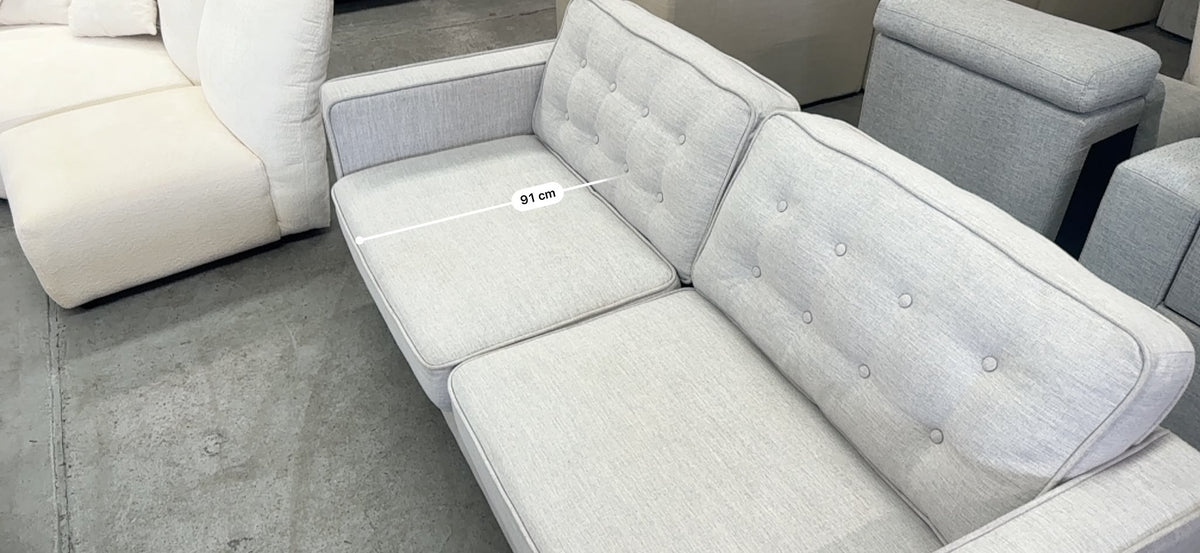 Plush Cream Sofa | Sydney Wide Delivery | Pre-Owned
