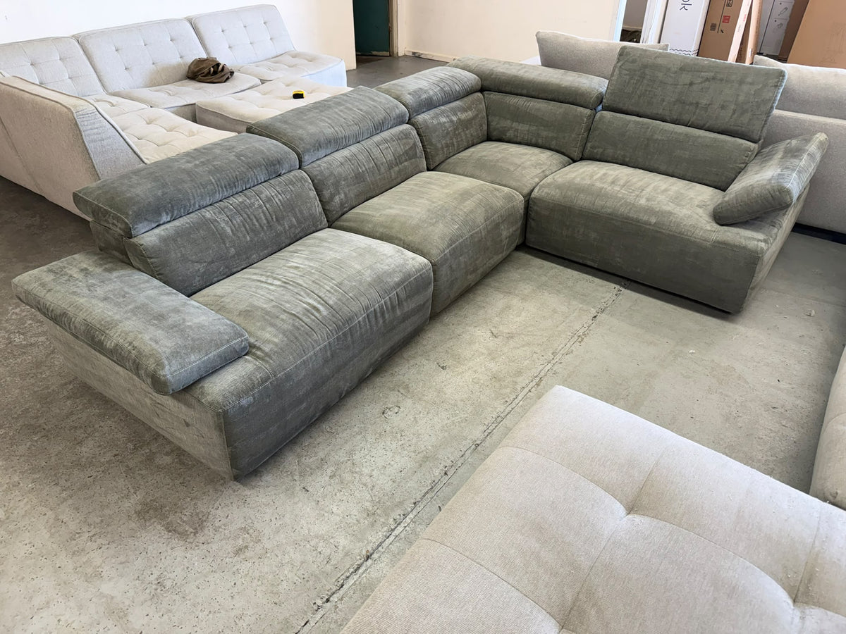 Nick Scali L-Shape Corner Sofa | Sydney Wide Delivery | Pre-Owned