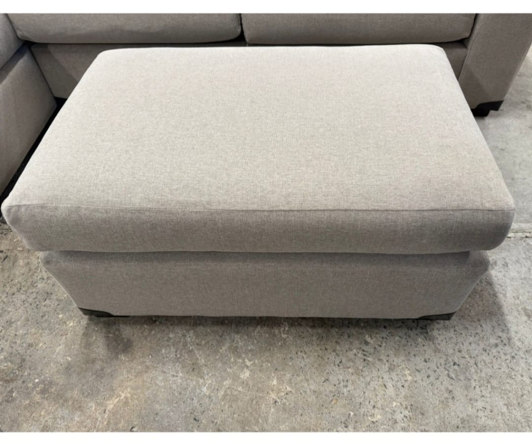 ⭐️Beige L- Shape sofa with Ottoman | Pre-owned – Steam cleaned | SYDNEY WIDE DELIVERY