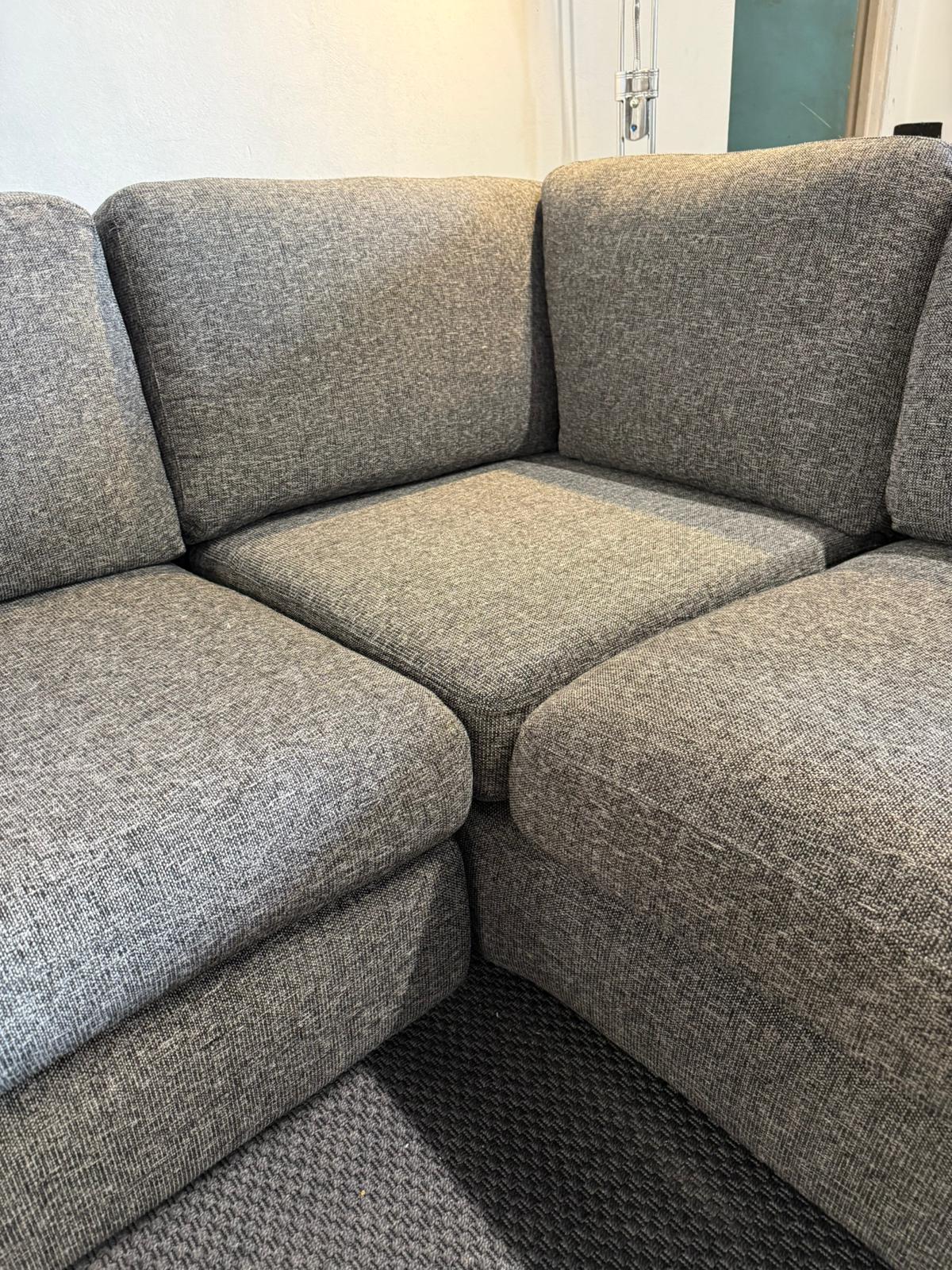 ⭐️ Freedom Charcoal L -SHAPE Sofa | Pre-owned – Steam cleaned | SYDNEY WIDE DELIVERY