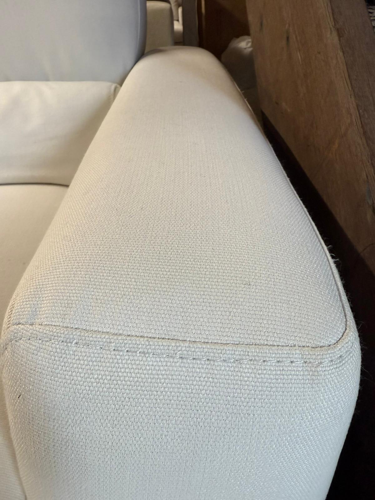 ⭐️ Nick Scali White L-SHAPE Sofa | Pre-owned – Steam cleaned | SYDNEY WIDE DELIVERY