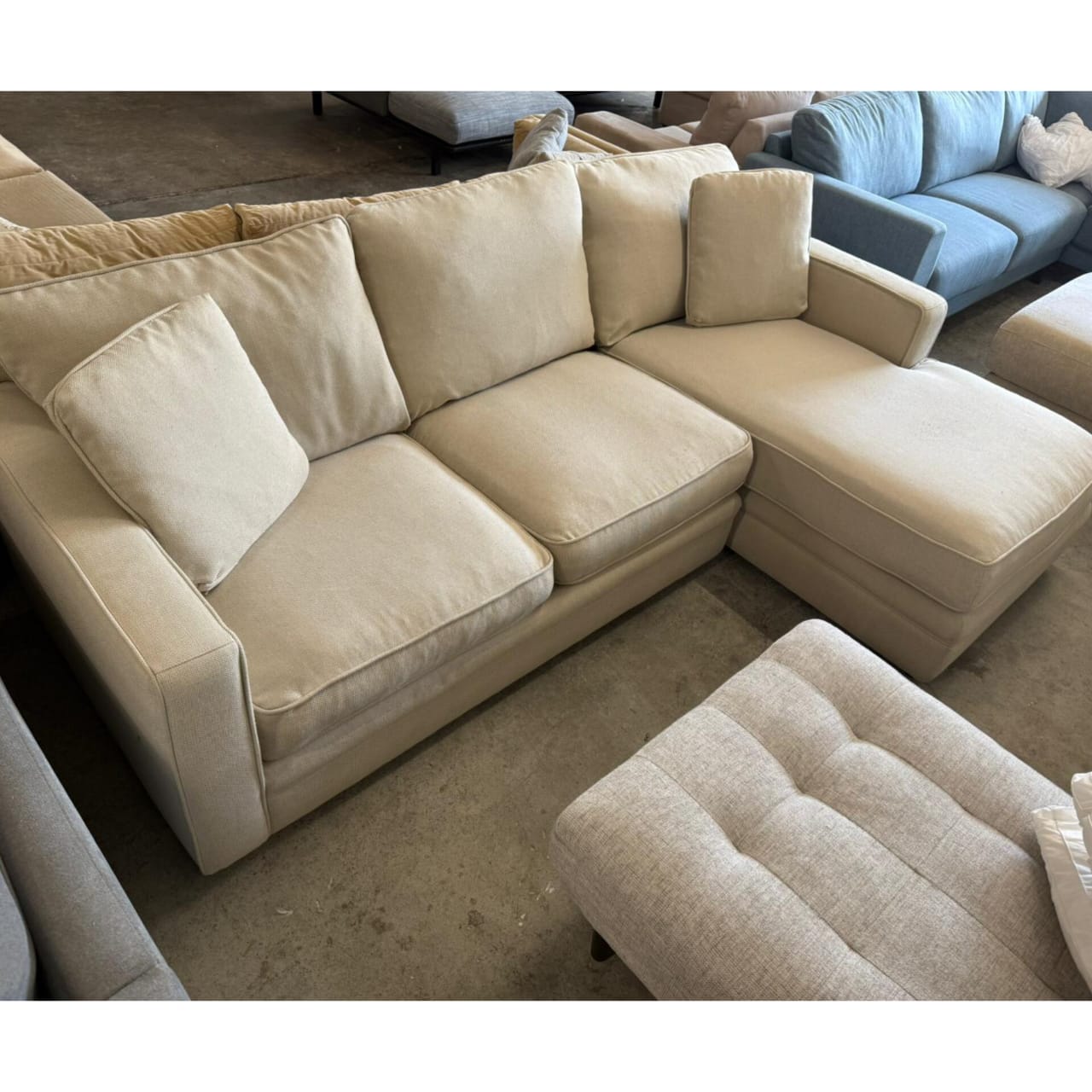 ๐Freedom beige L-SHAPE SOFA โ LIMITED STOCK ๐