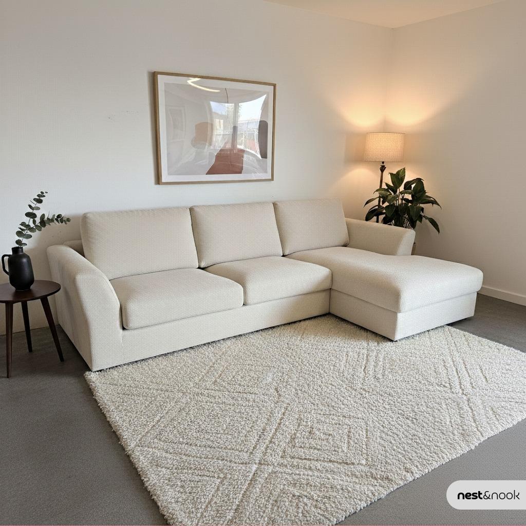 BRAND NEW – L SHAPE SOFA – FREE DELIVERY