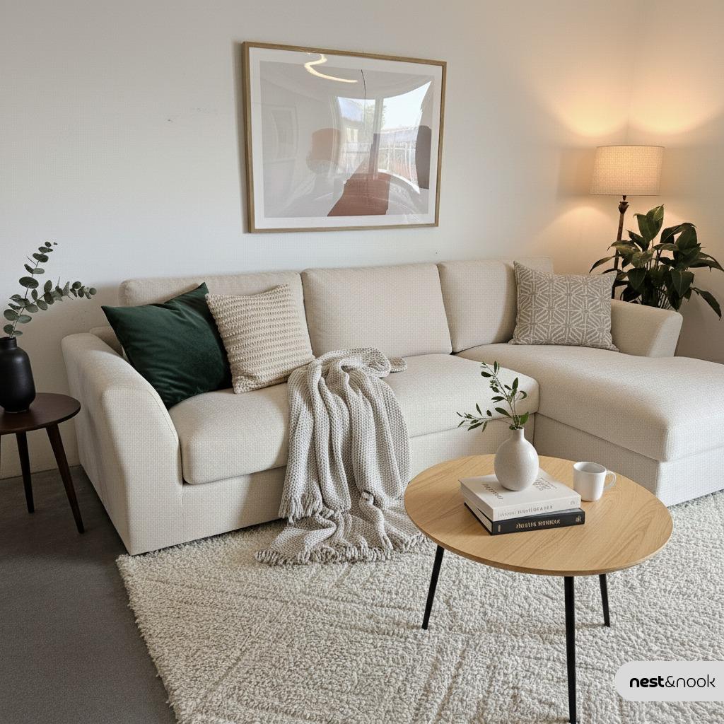 BRAND NEW – L SHAPE SOFA – FREE DELIVERY