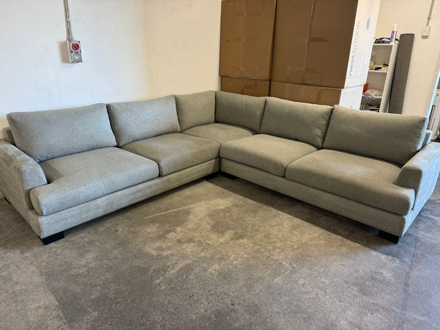 ⭐️ Harvey Norman corner sofa | Pre-owned – Steam cleaned | SYDNEY WIDE DELIVERY