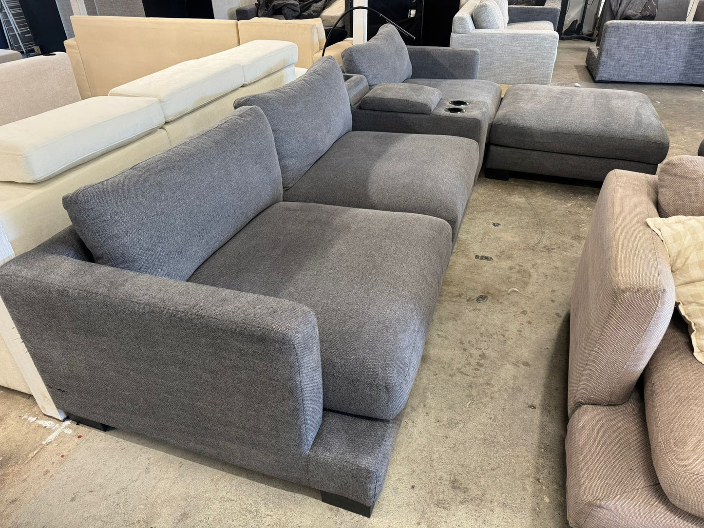 ⭐️ Harvey Norman modular sofa | Pre-owned – Steam cleaned | SYDNEY WIDE DELIVERY