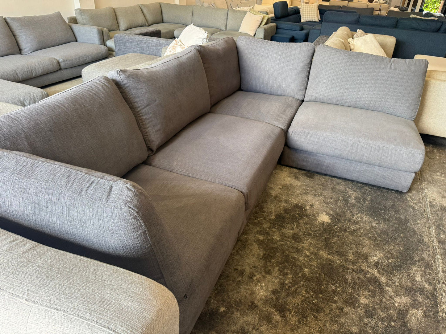 ⭐️Domayne Modular Sofa | Pre-owned – Steam cleaned | SYDNEY WIDE DELIVERY
