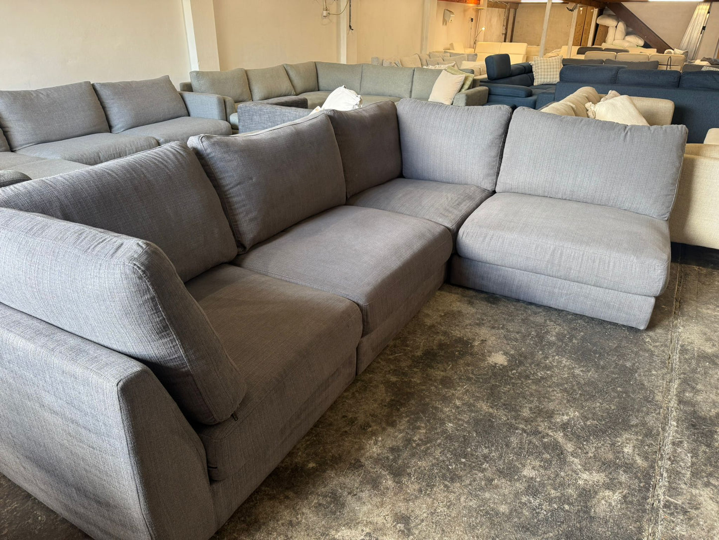 ⭐️Domayne Modular Sofa | Pre-owned – Steam cleaned | SYDNEY WIDE DELIVERY