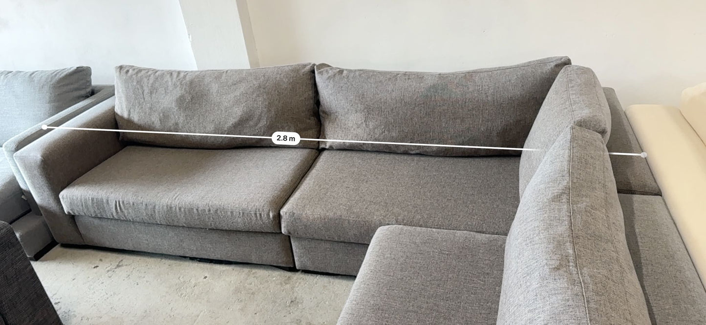 ⭐️ L-shape corner Sofa | Pre-owned – Steam cleaned | SYDNEY WIDE DELIVERY