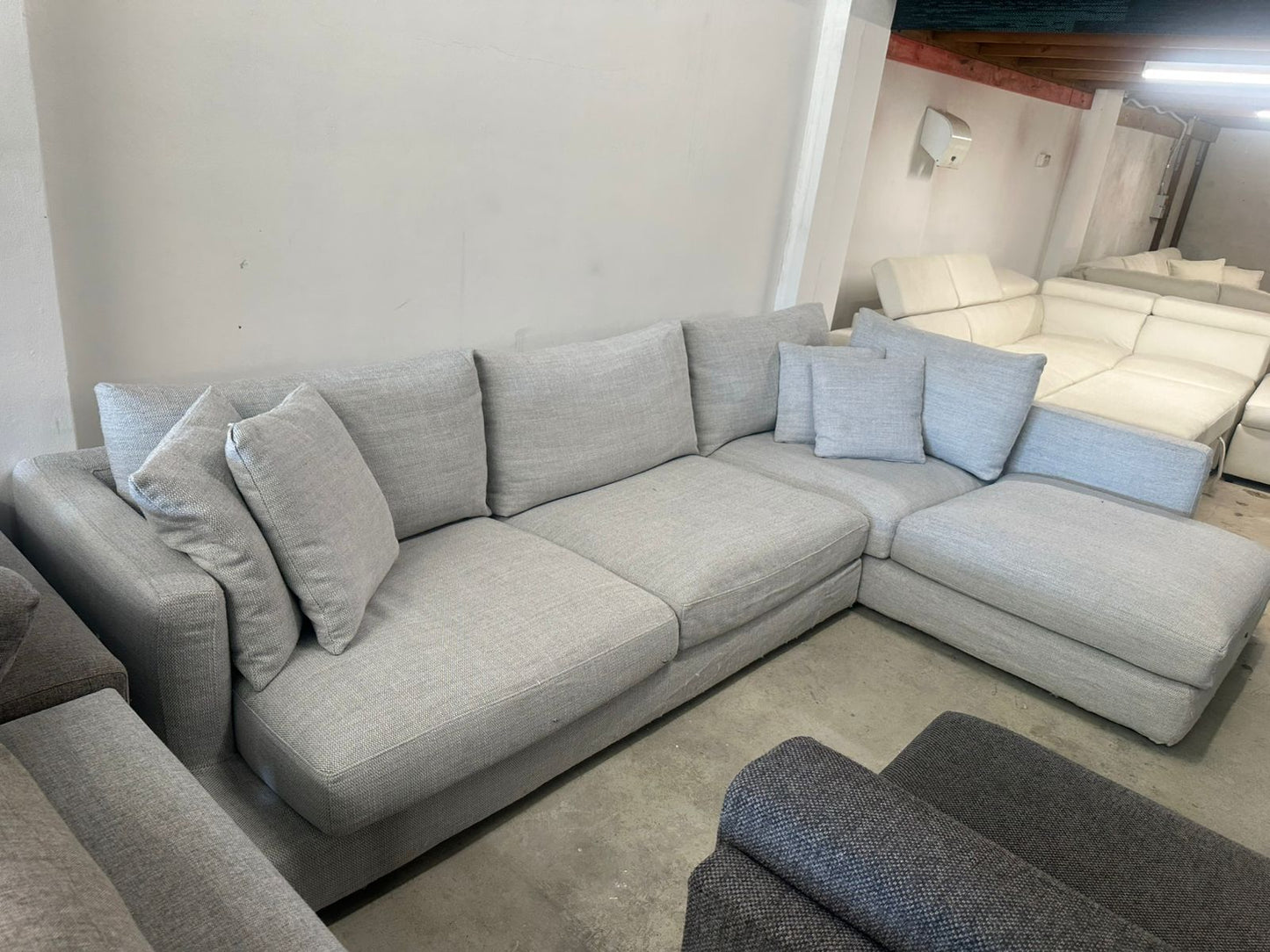⭐️Lounge lovers L shape sofa | Pre-owned – Steam cleaned | SYDNEY WIDE DELIVERY