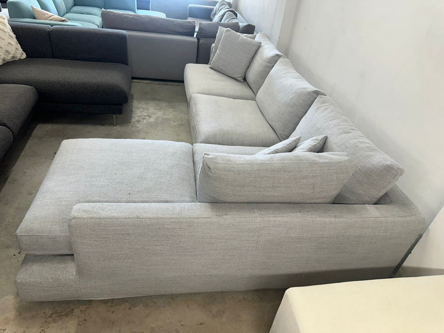 ⭐️Lounge lovers L shape sofa | Pre-owned – Steam cleaned | SYDNEY WIDE DELIVERY