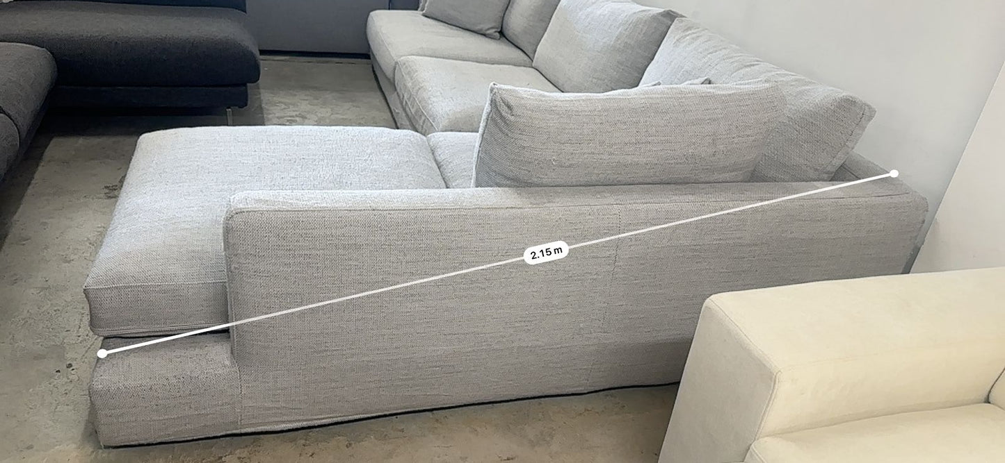 ⭐️Lounge lovers L shape sofa | Pre-owned – Steam cleaned | SYDNEY WIDE DELIVERY