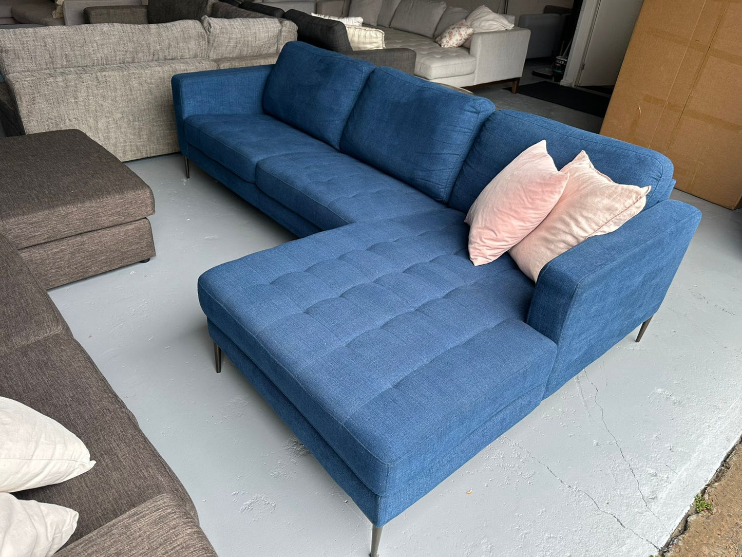 ⭐️ Harvey Norman L-shape sofa  | Pre-owned – Steam cleaned | SYDNEY WIDE DELIVERY