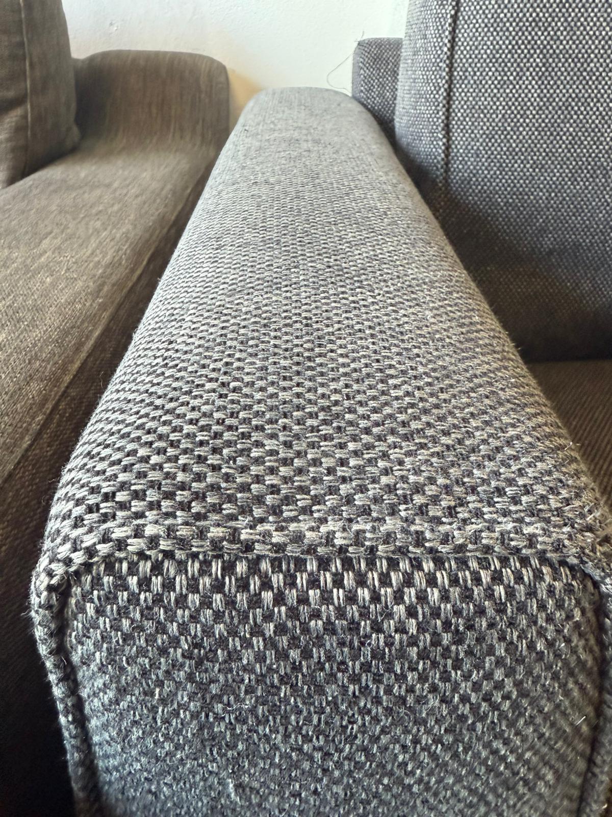 ⭐️ Charcoal L-shape Sofa | Pre-owned – Steam cleaned | SYDNEY WIDE DELIVERY